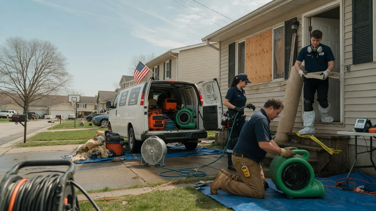Water Damage Restoration in Hermansville, MI near me